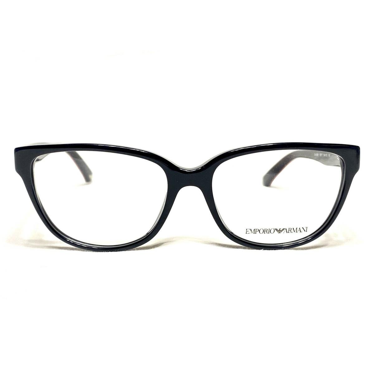 Emporio Armani EA3081 5017 Womens Black Pink Eyeglasses Frames 54/16 140