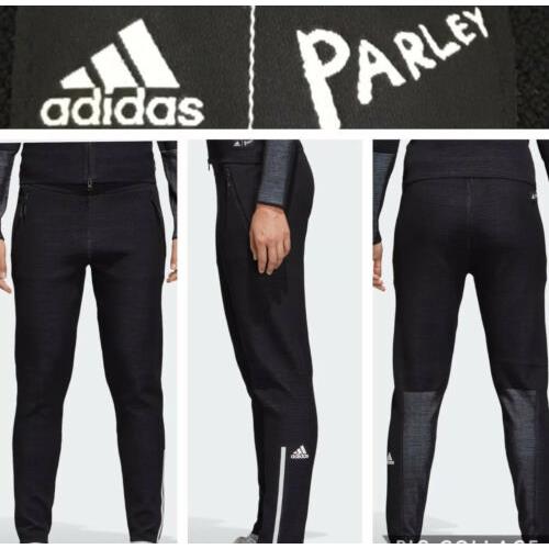 Adidas Zne Parley Pants Primeknit Joggers Black Sweatpants Women Sz S Adidas Clothing Black Sportiptop