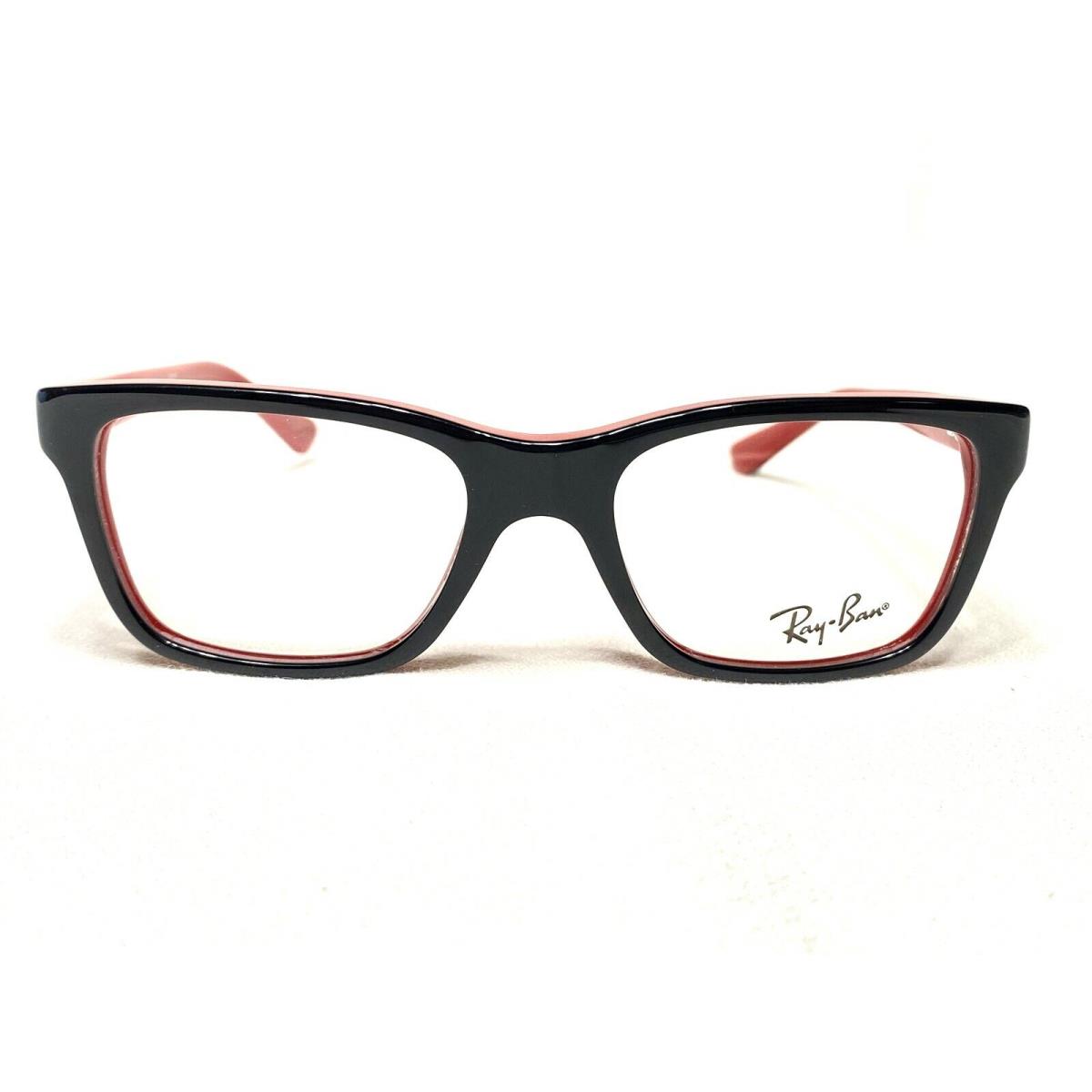 Ray Ban Junior RB1536 3573 Kids Black Red Eyeglasses Frames 46/16 125 - Frame: Black, Manufacturer: 3573