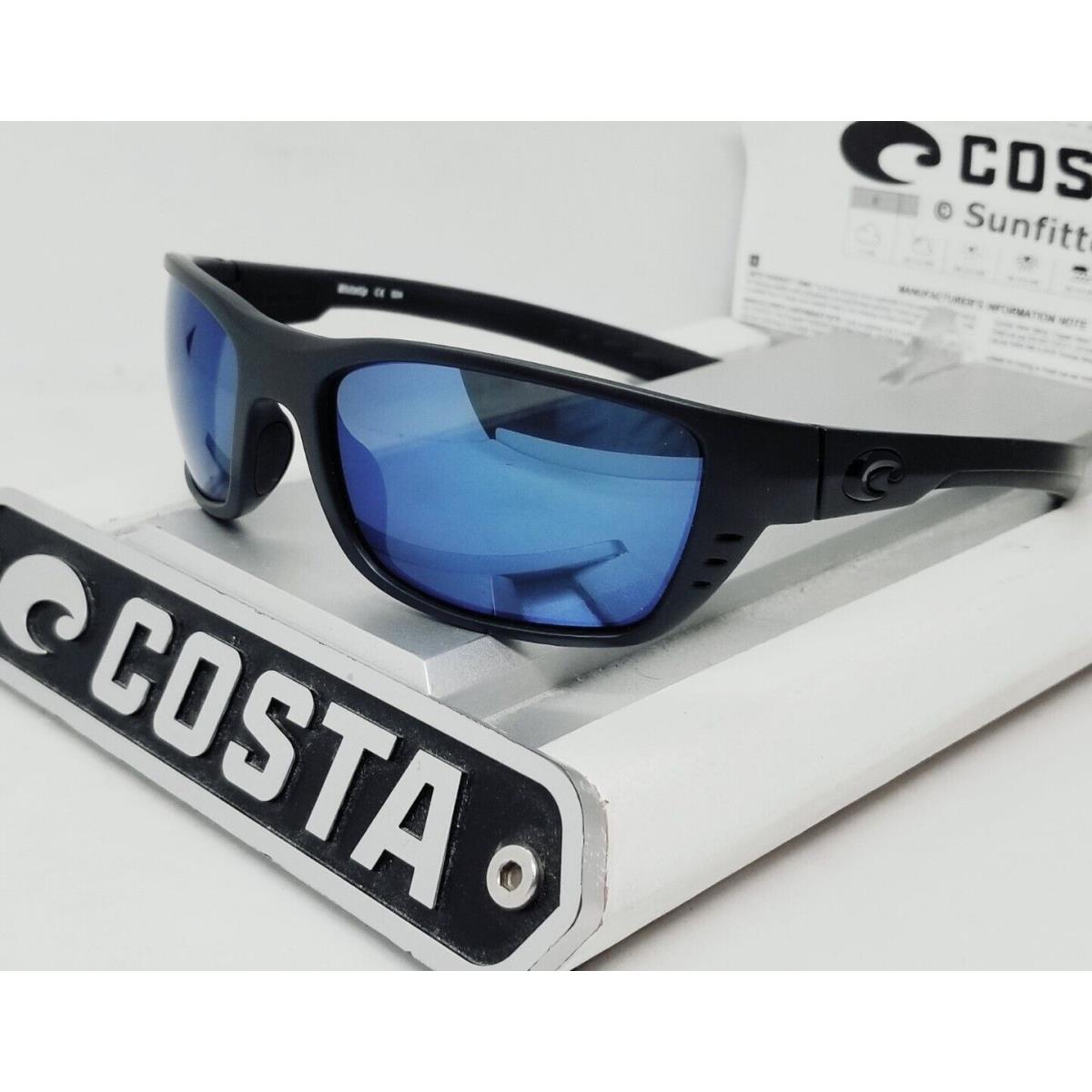 Costa Del Mar Blackout/blue Mirror Whitetip Polarized 580P Sunglasses