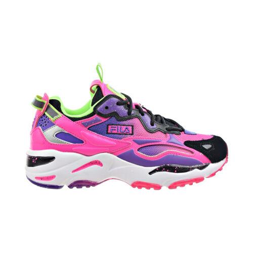 Fila Ray Tracer Apex Big Kids` Shoes Pink Glow-whitepurple 3RM01755-667