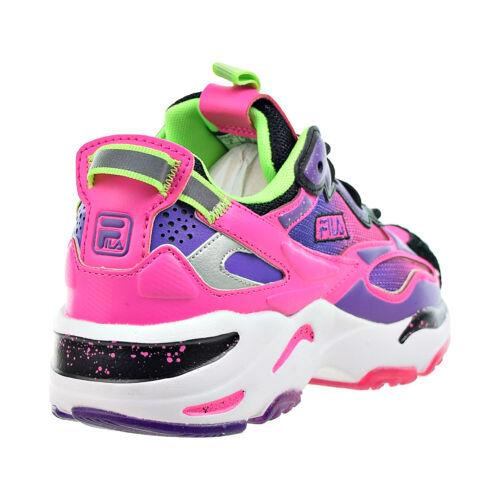 Fila shoes  - Pink Glo-White-Electric Purple 1