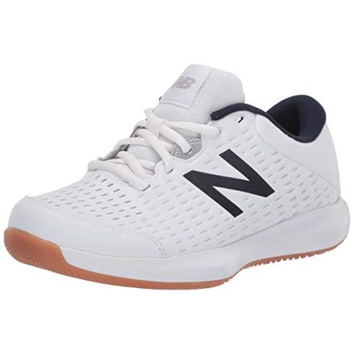 Balance Men`s 696 V4 Hard Court Tennis Shoe - Choose Sz/col White/Navy