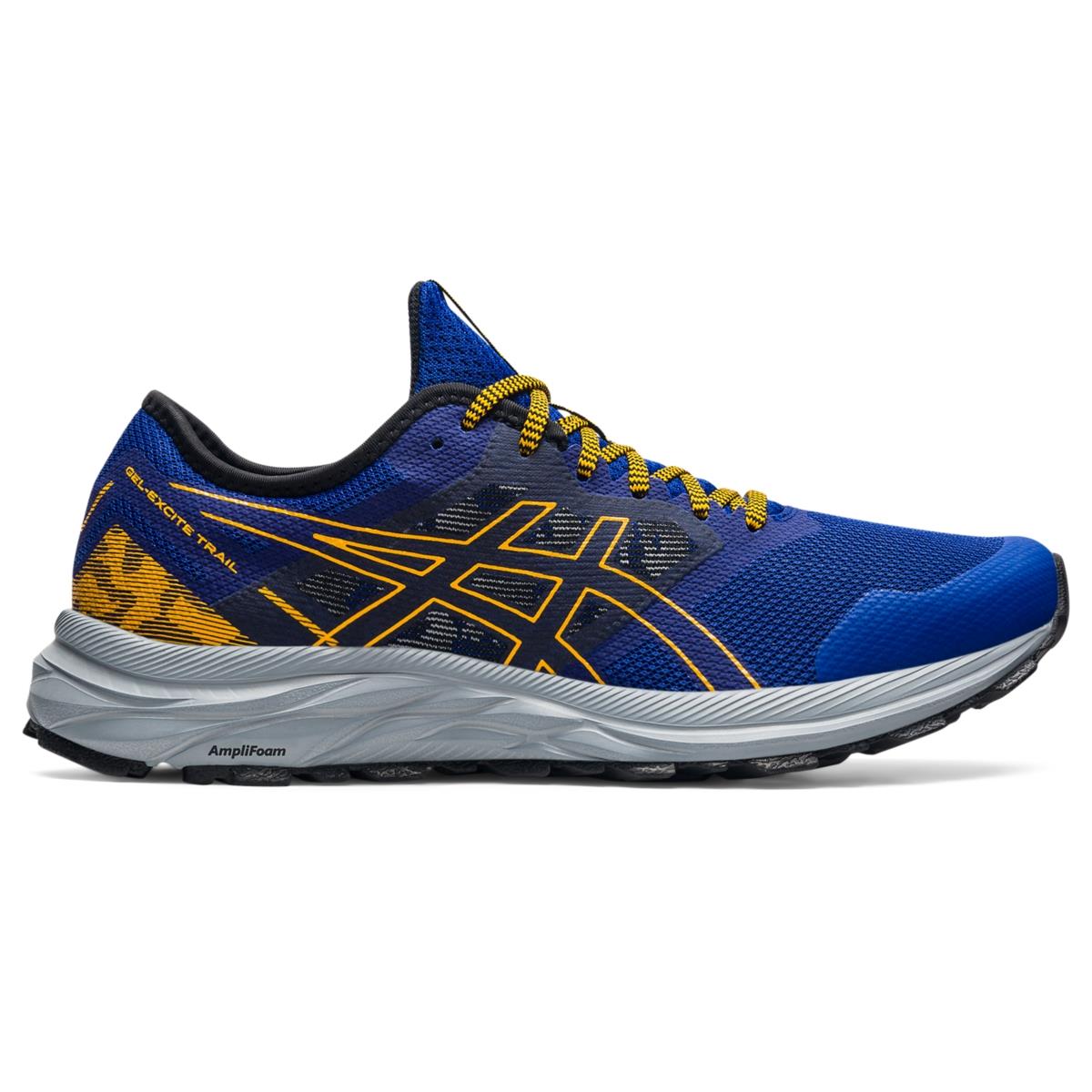 Asics Men`s Gel-excite Trail Running Shoes 1011B194 MONACO BLUE/SUNFLOWER