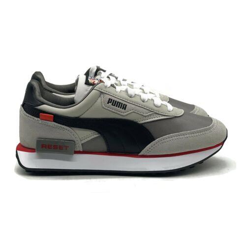 puma future rider black red