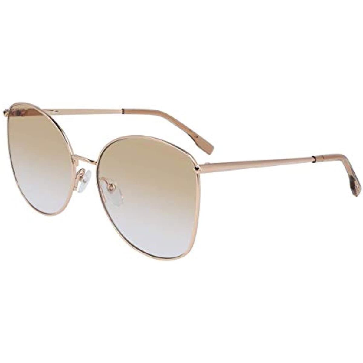 Lacoste L224S 704 Light Bronze Sunglasses with Gradient Lens Lacoste Case