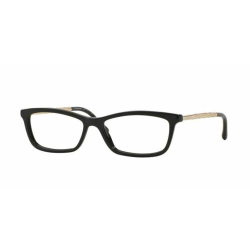 Burberry BE2190 3001 Black Rectangle 54 mm Women`s Eyeglasses