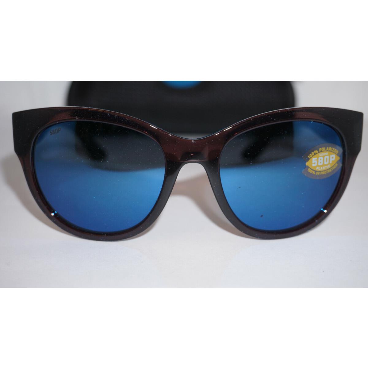 Costa Sunglasses Maya Havana Blue Mirror 55 19 135