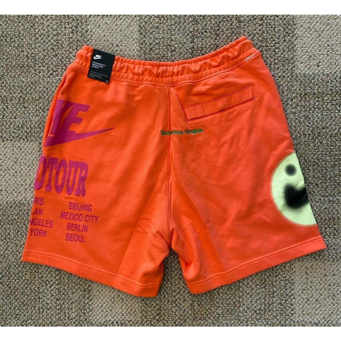 turf orange shorts