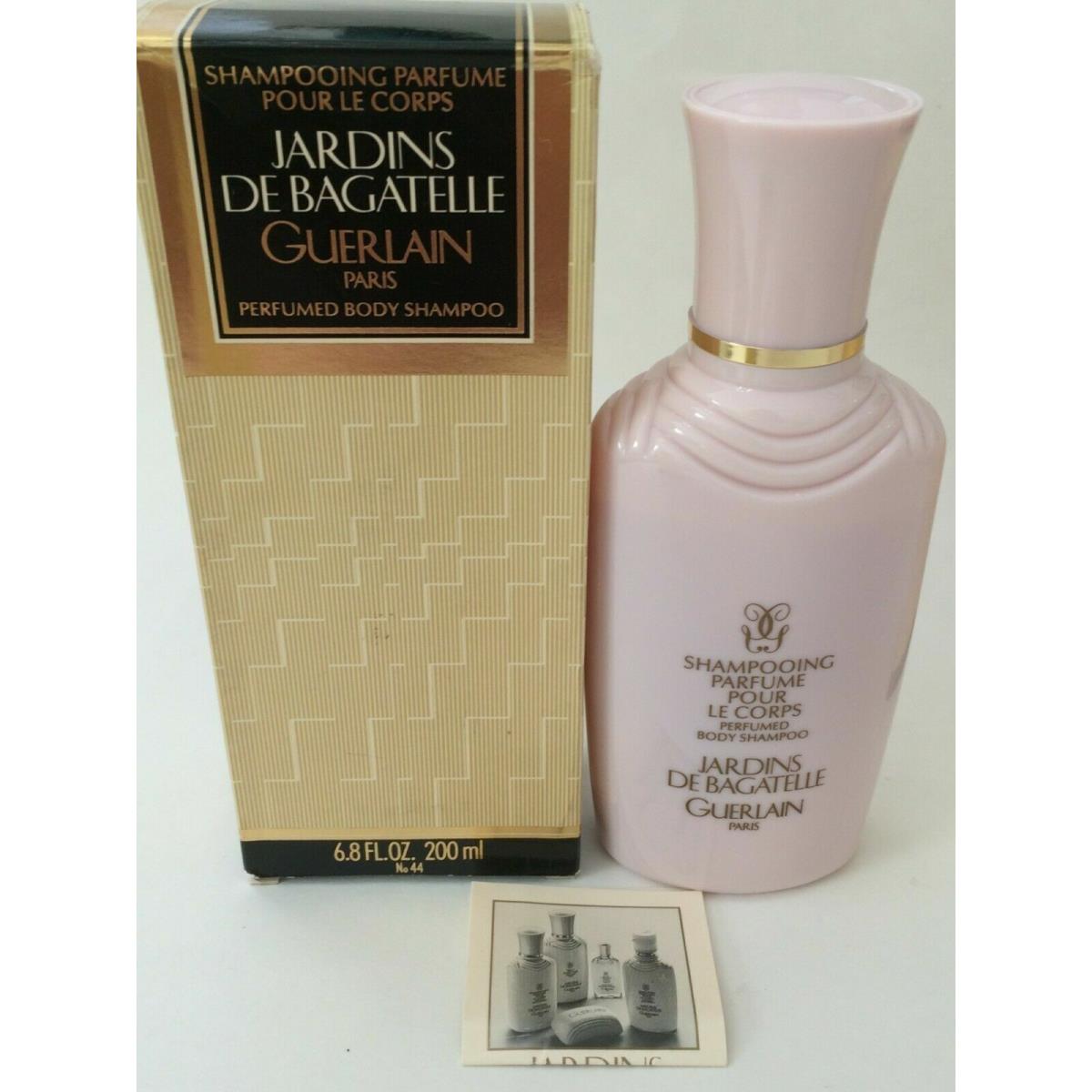 Jardins De Bagatelle By Guerlain Perfume Women 6.8oz Perfumed Body Shampoo