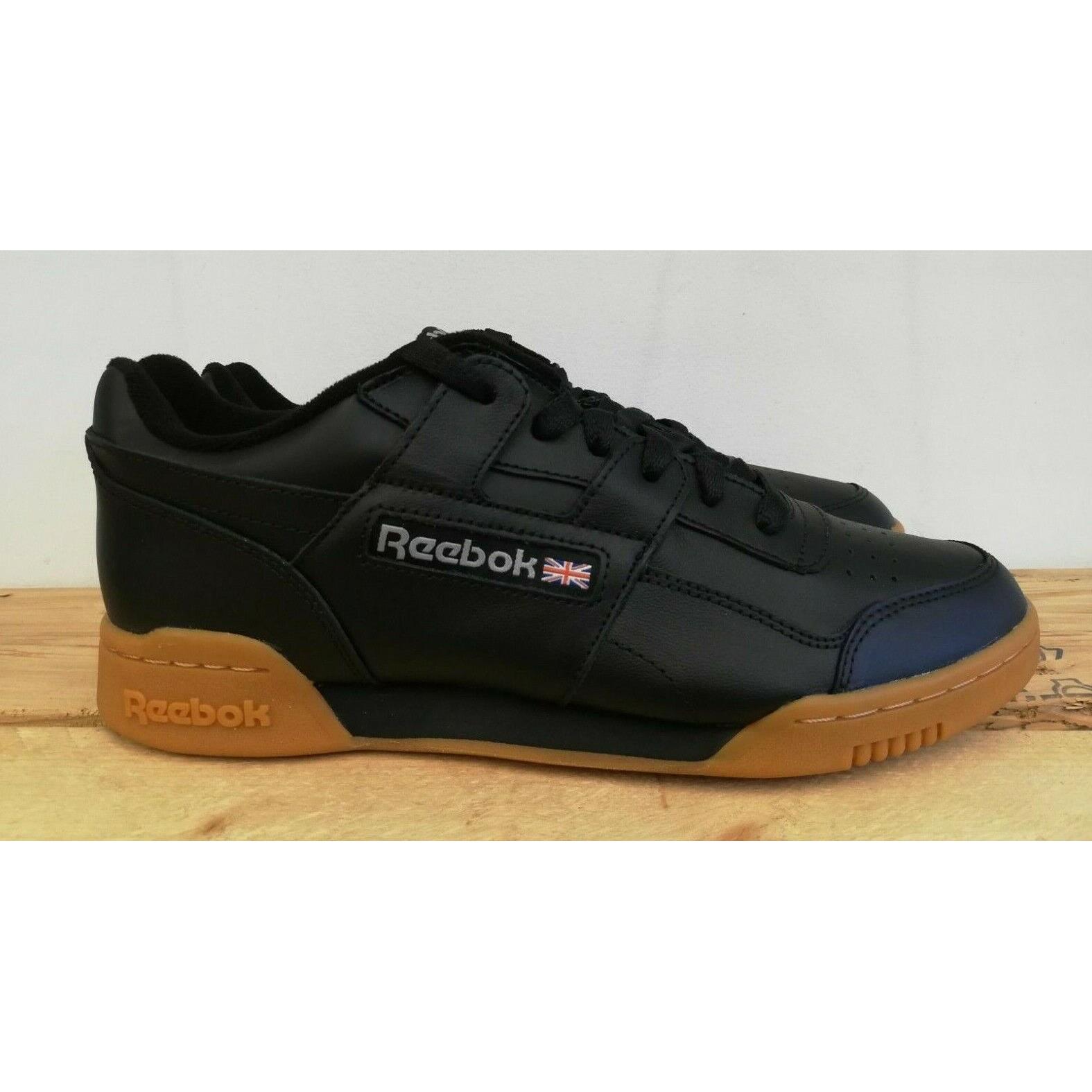 reebok workout plus black gum