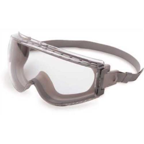 Uvex Stealth Safety Goggles with Clear Tint Uvextreme Lens Gray and Gray Frame