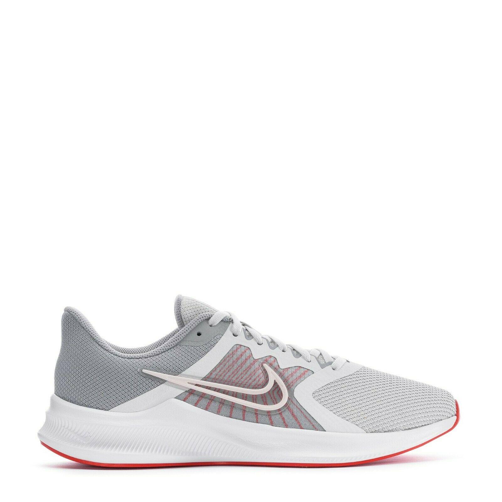 Nike Downshifter CW3411-004 Platinum Tint/wolf Grey/chile Red/summit White Shoes