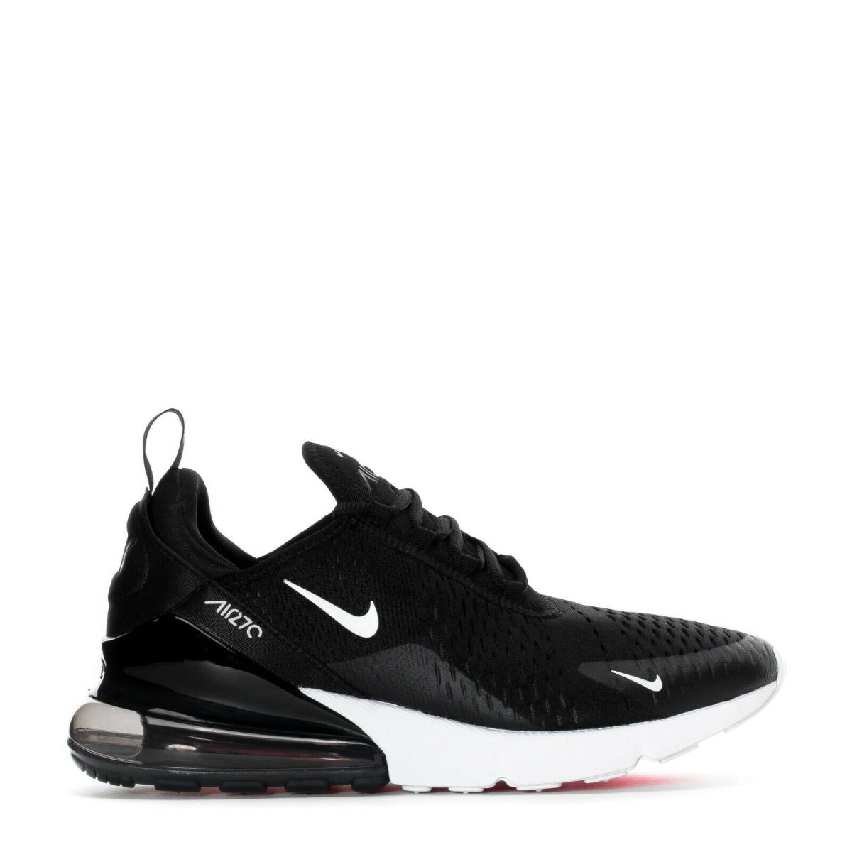 Mens Nike Air Max 270 AH8050-002 Black Anthracite White Solar Red Shoes