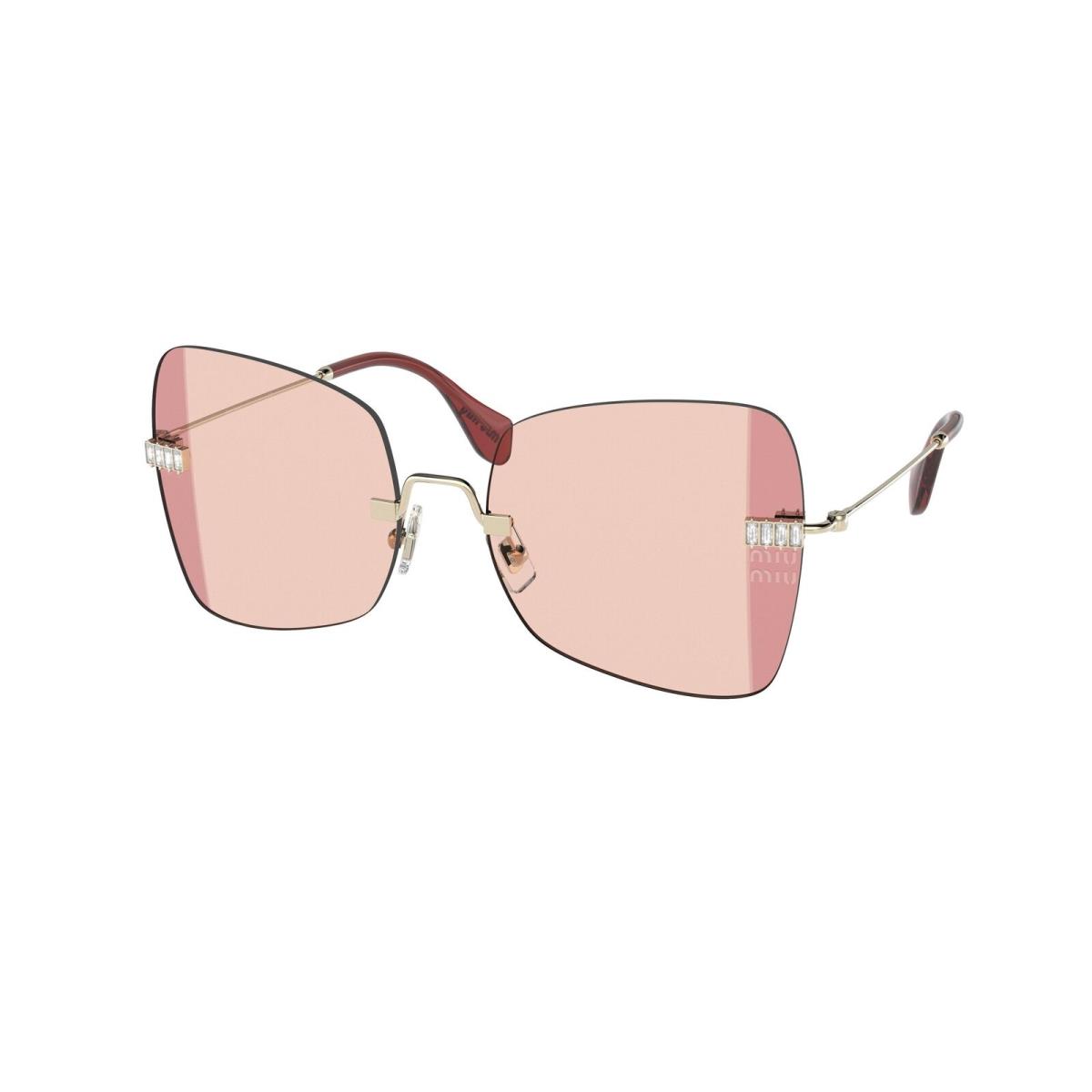 Miu Miu 50WS Sunglasses ZVN09P Gold