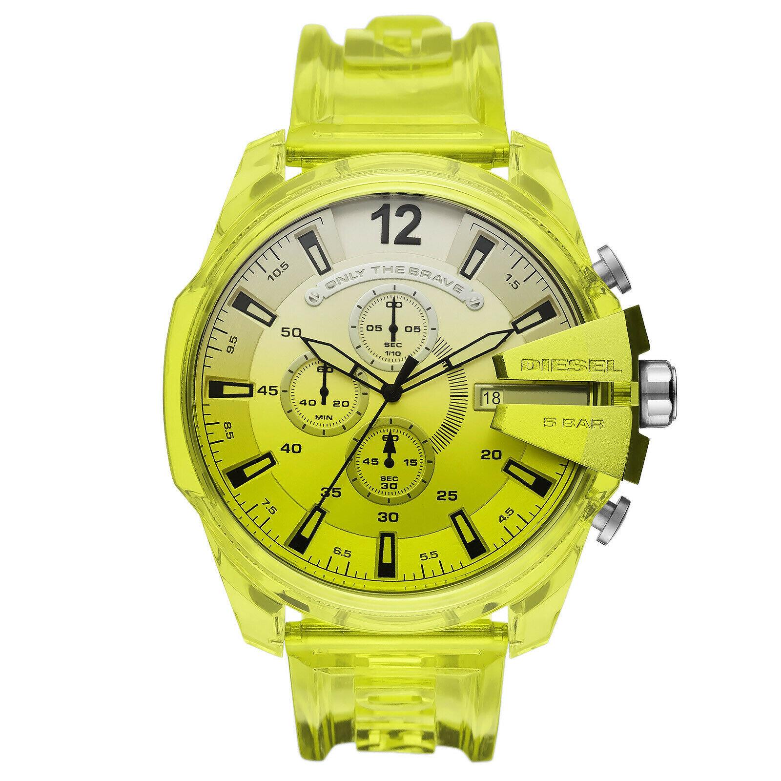 diesel watch green