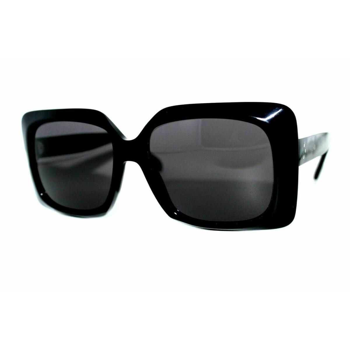 Celine Paris CL40096F 01A Oversized Black W/grey Lens Sunglasses 60-17