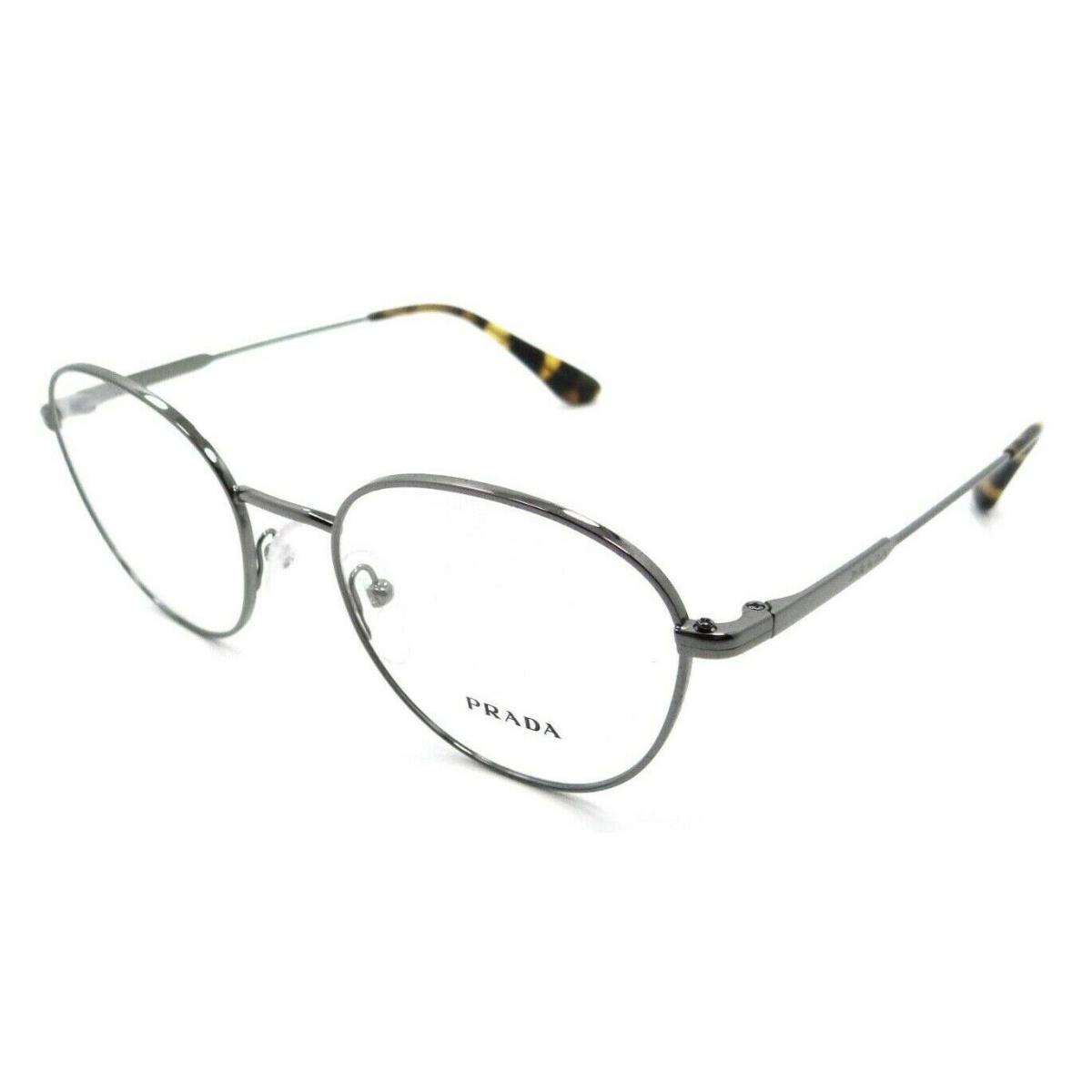 Prada Eyeglasses Frames PR 52VV 5AV-1O1 50-19-140 Gunmetal Made in Italy