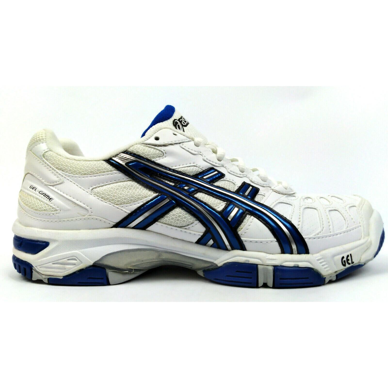 Asics Men`s Gel Game 3 Lightweight Round Toe Lace Up Tennis Shoes