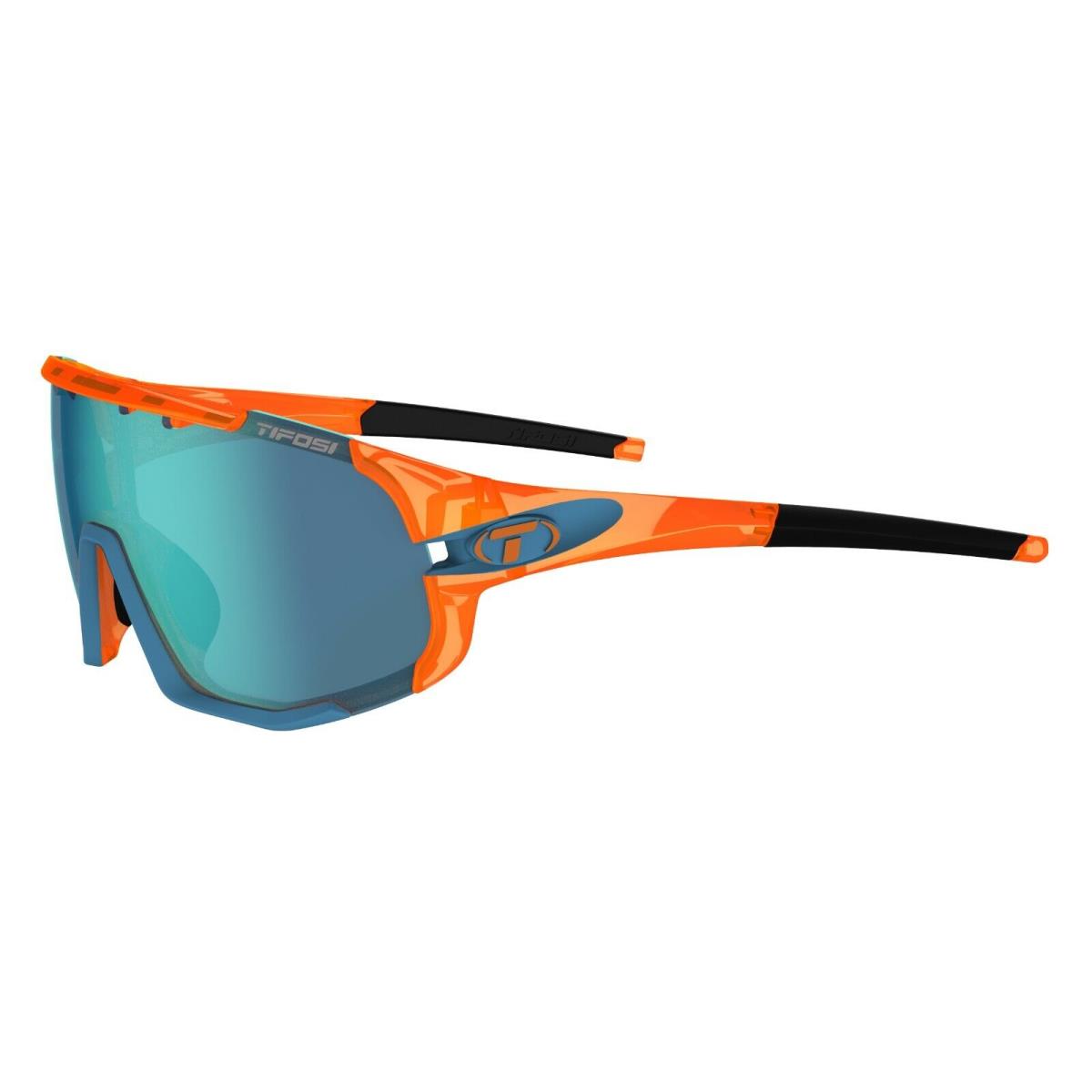 Tifosi Sledge Black White Orange Red Sunglasses Choose Your Style Orange Clarion Blue CYCLING