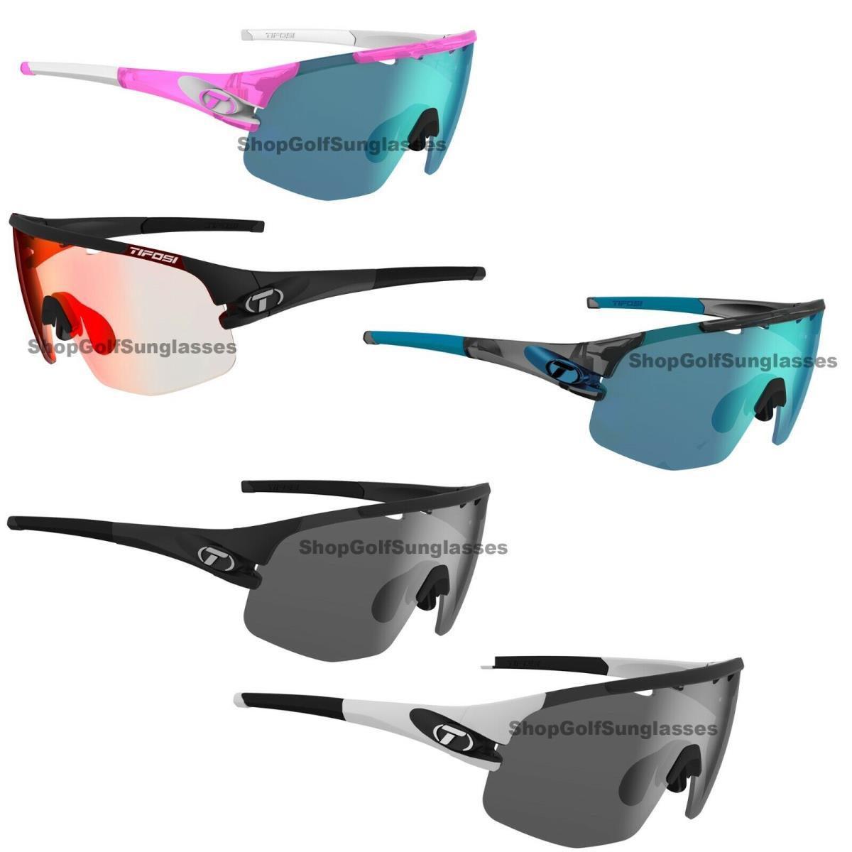 Tifosi Sledge Lite Black White Pink Blue Smoke Sunglasses Choose Your Style