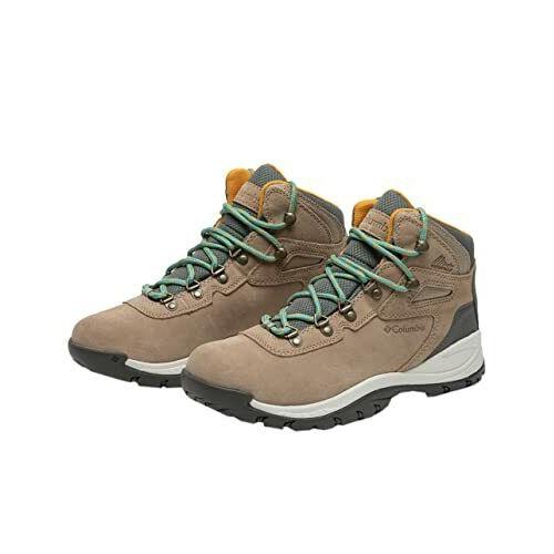Columbia Women`s Newton Ridge Plus Hiking Boot Size 11 Oxford Tan/dusty Green