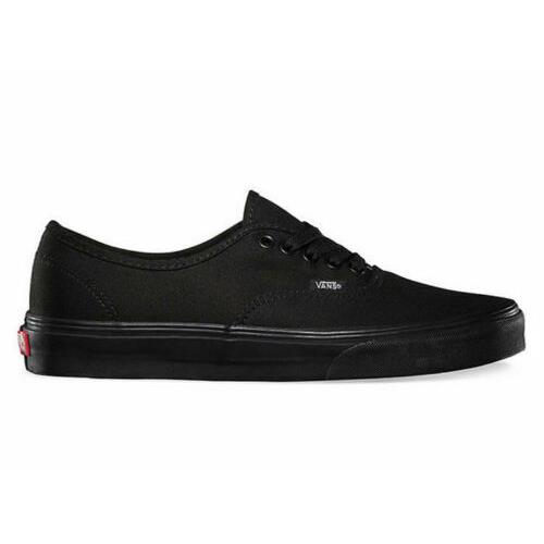 Vans Classic Sneakers Unisex Canvas Shoes Black/Black/Black