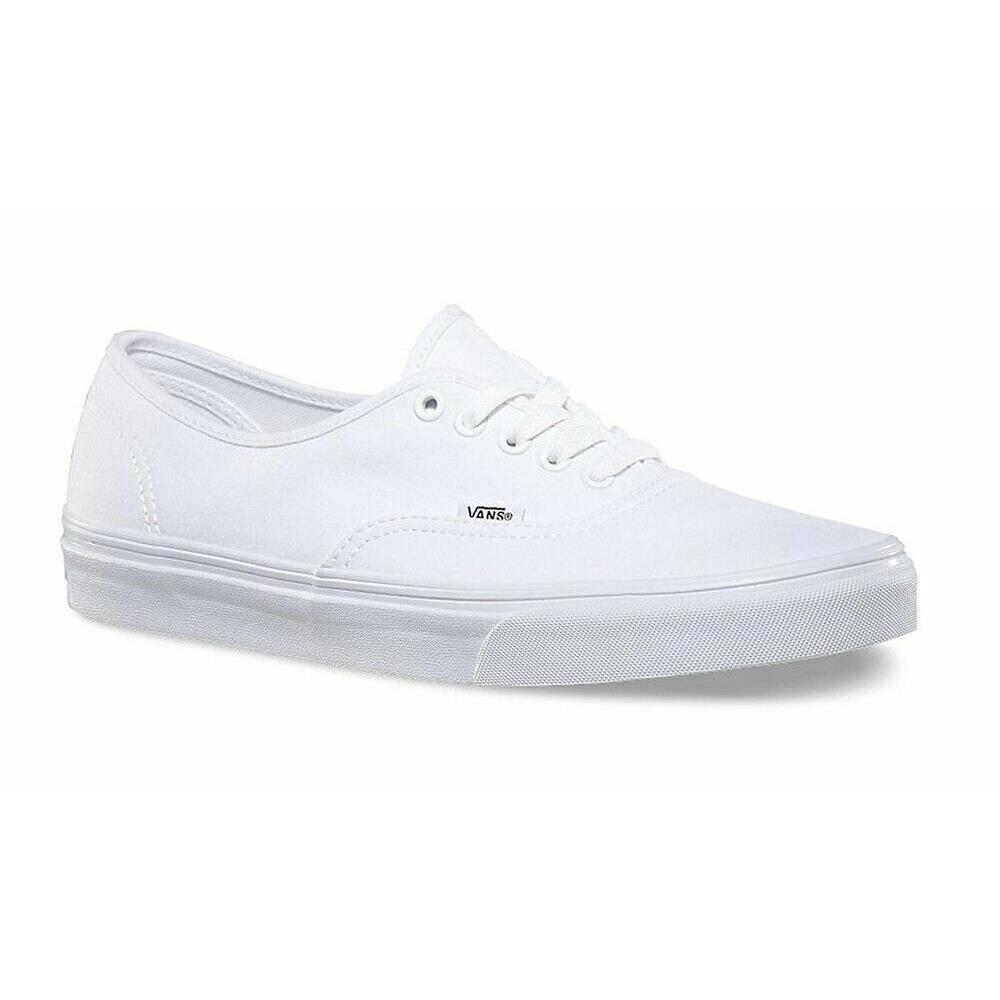 Vans Classic Sneakers Unisex Canvas Shoes True White