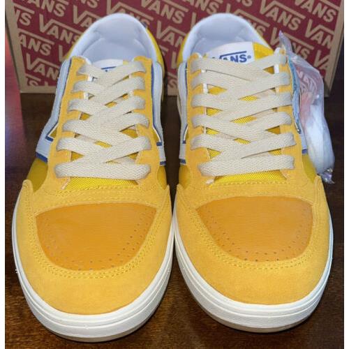 gold yellow vans