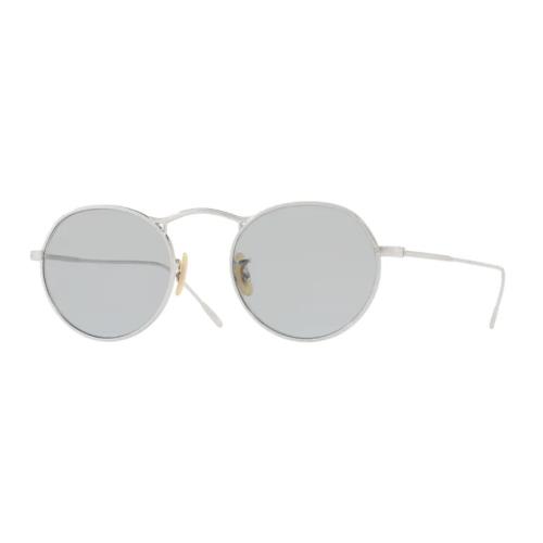 Oliver Peoples 0OV 1220S M-4 30TH 5036R5 Silver/grey Blue Men`s Sunglasses