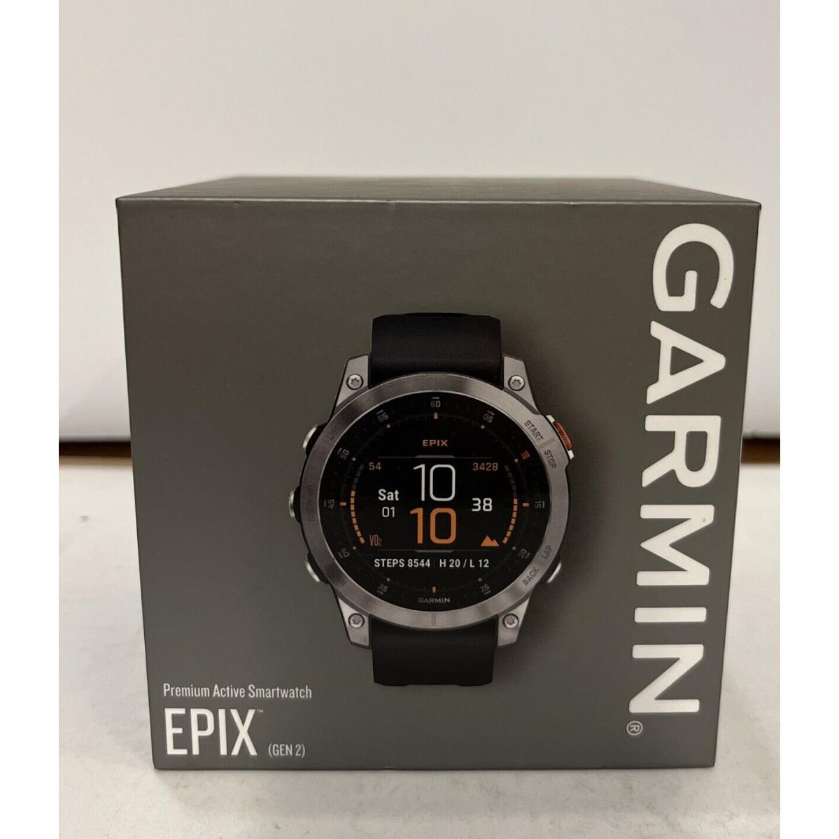 Garmin Epix (gen 2) Epix Gen 2 Gps Watch - Slate Steel - Gray