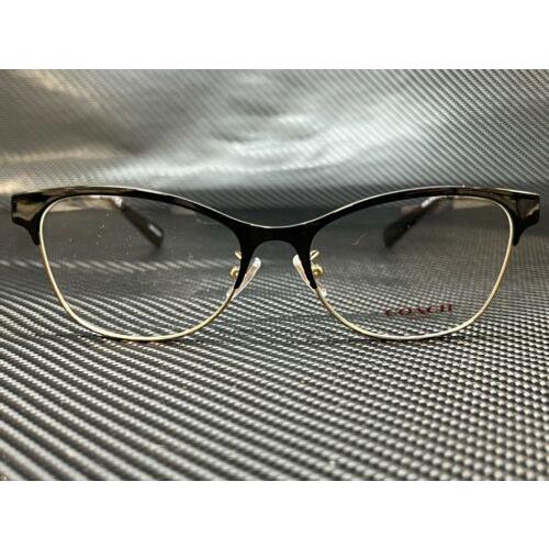 Coach HC5111 9346 Black Light Gold Cat Eye Women`s 53 mm Eyeglasses - Coach  eyeglasses - 725125104098 | Fash Brands