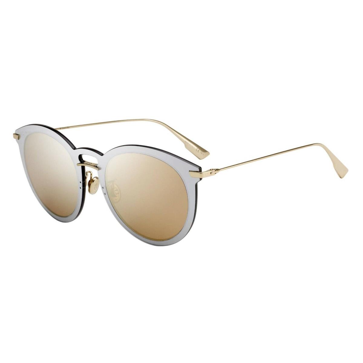Dior sunglasses ULTIMEF AVBSQ GOLD - Gold & Silver Frame, Gold Lens