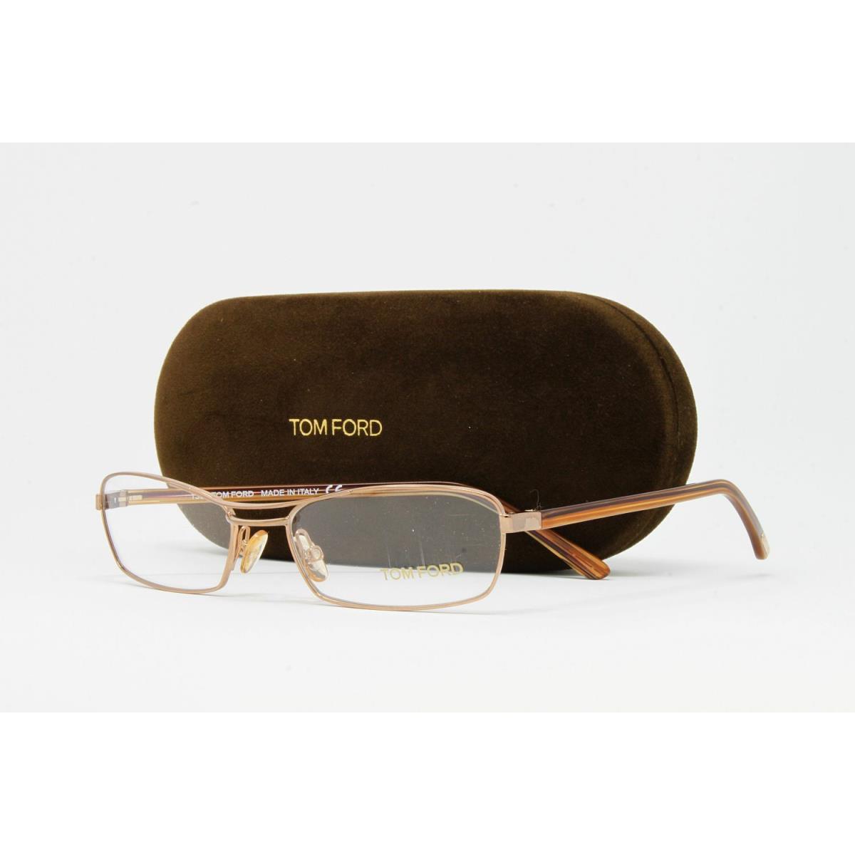 Tom Ford Women`s Eyeglasses FT5024V 268 Bronze 52mm