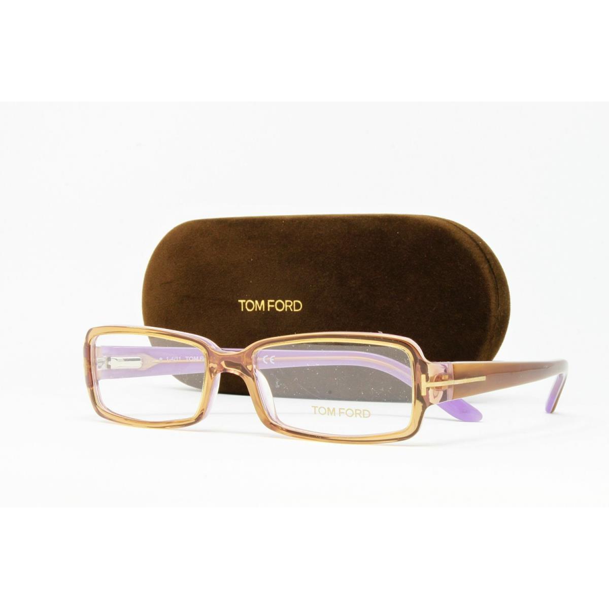 Tom Ford Women`s Eyeglasses FT5185V Color 050 Brown Size 55mm