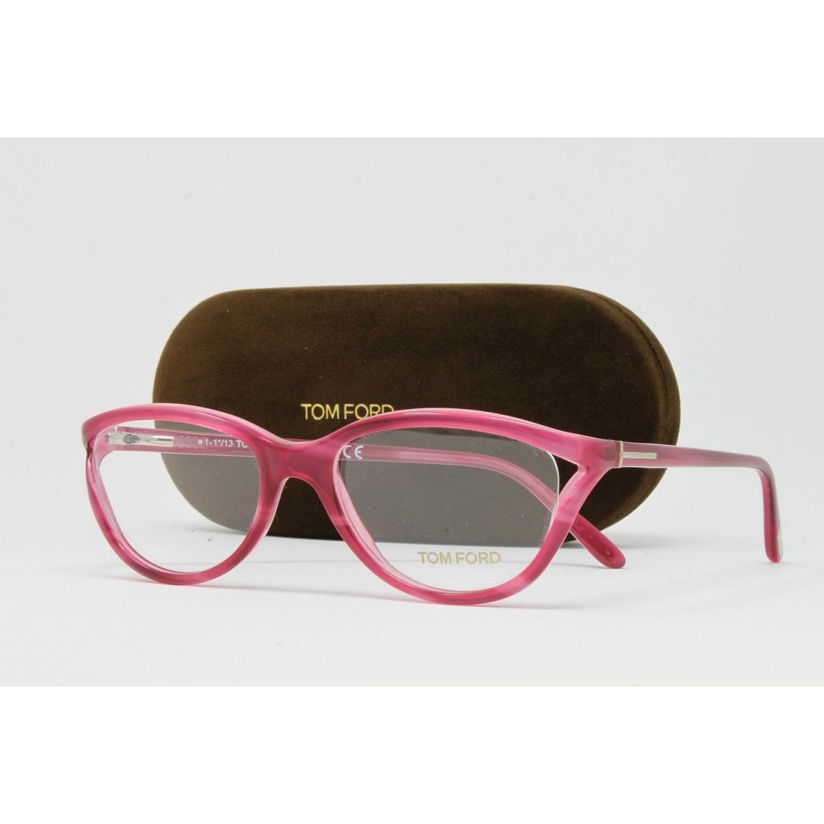 Tom Ford Women`s Eyeglasses FT5280V Color 077 Red Size 53mm