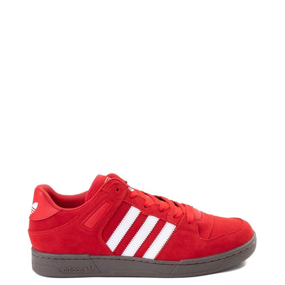 Adidas Bucktown ST Red White Scarlet Skate Shoe 8 Men EH1807