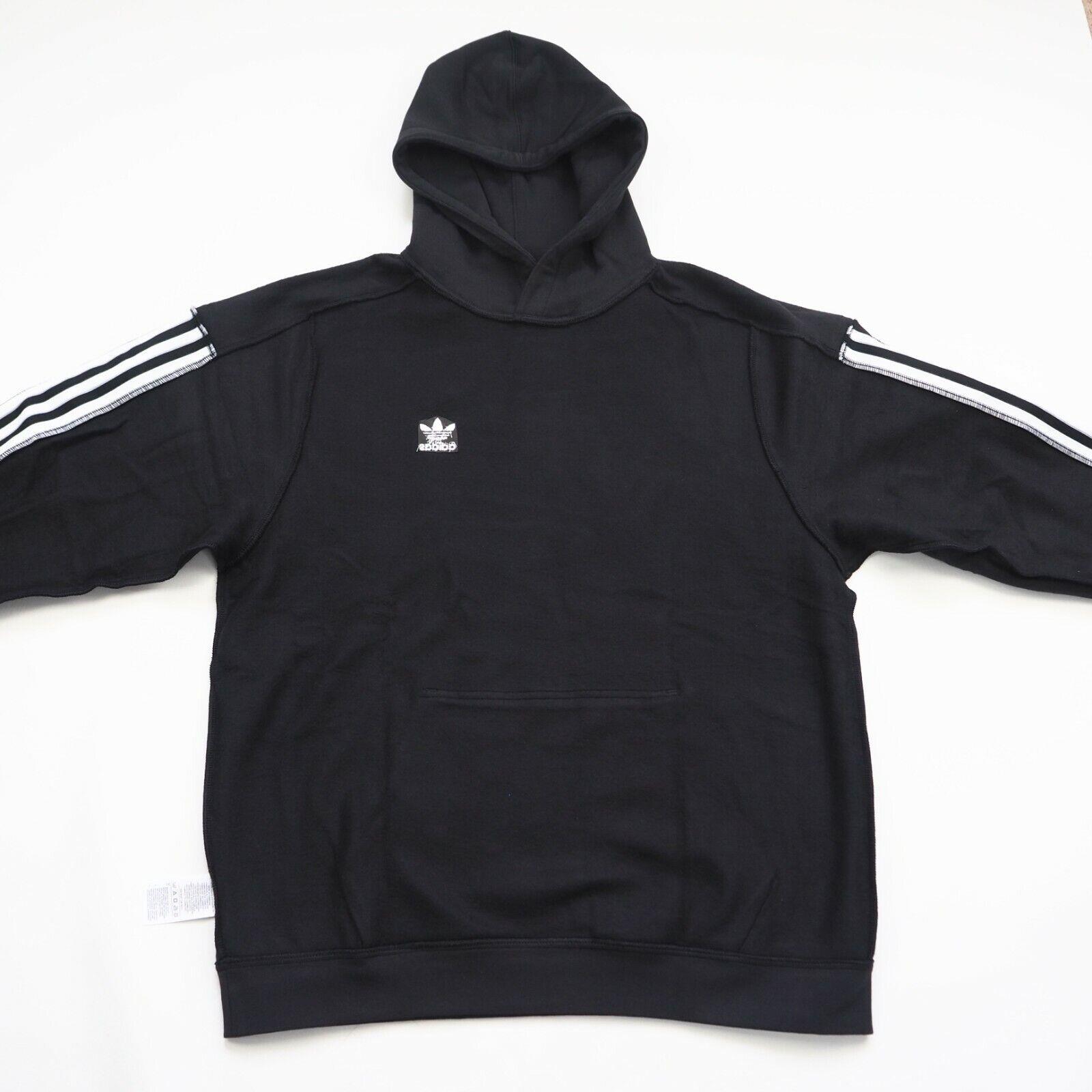 adidas middle logo hoodie