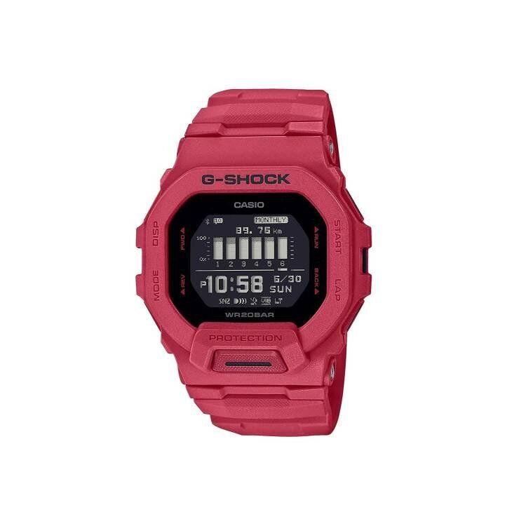 Casio GBD-200RD-4 Casio G-shock Red Resin Strap Unisex Watch