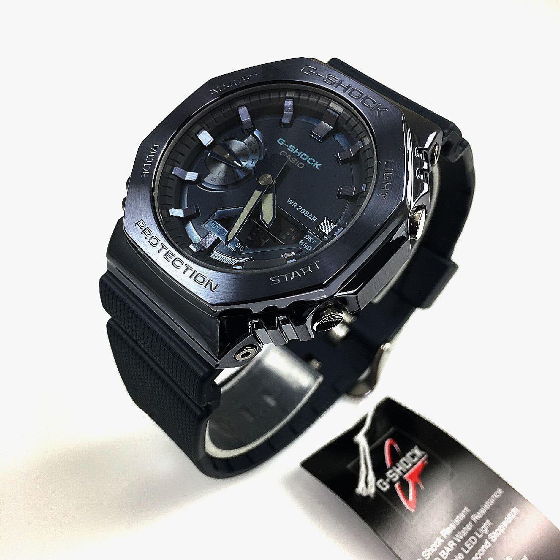 Casio G-shock Metal Covered Digital Analog Watch GM2100N-2A