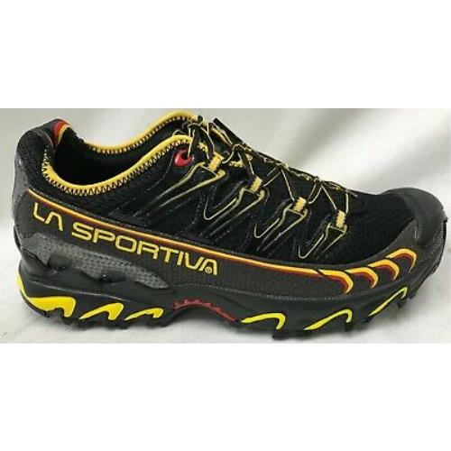 Lasportiva La Sportiva Mens Ultra Raptor Trail Running Shoes 16U Black/yellow Size 45.5
