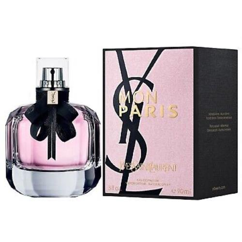 Ysl Mon Paris Yves Saint Laurent 3.0 oz / 90 ml Eau De Parfum Women Perfume