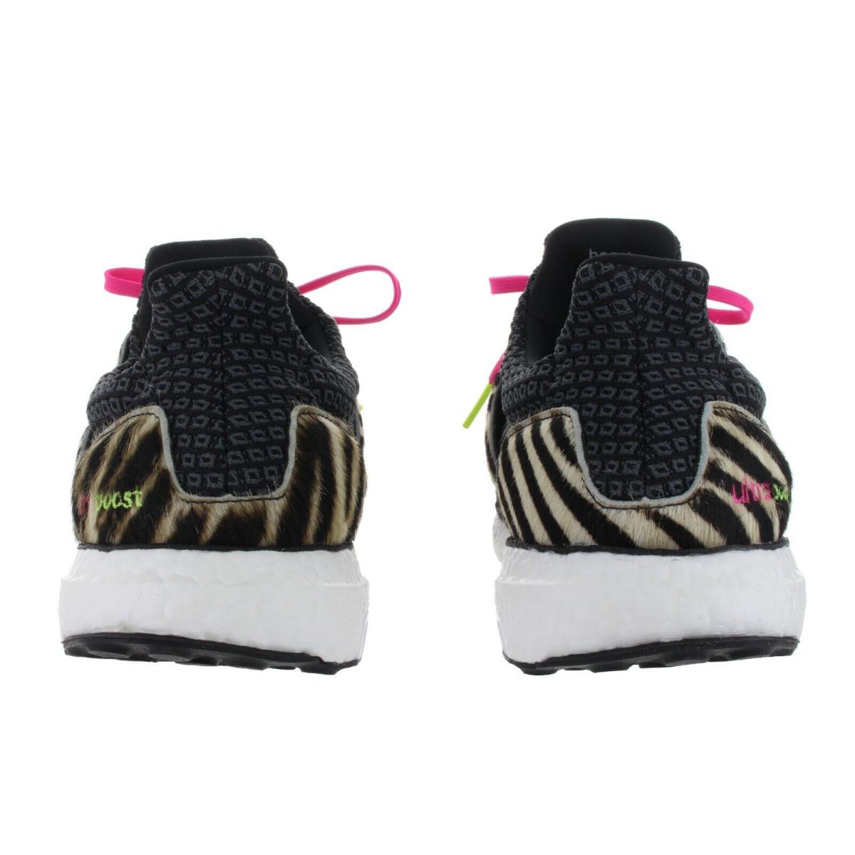 Adidas shoes UltraBoost DNA Zebra - Core Black, Cloud White, Shock Pink 2