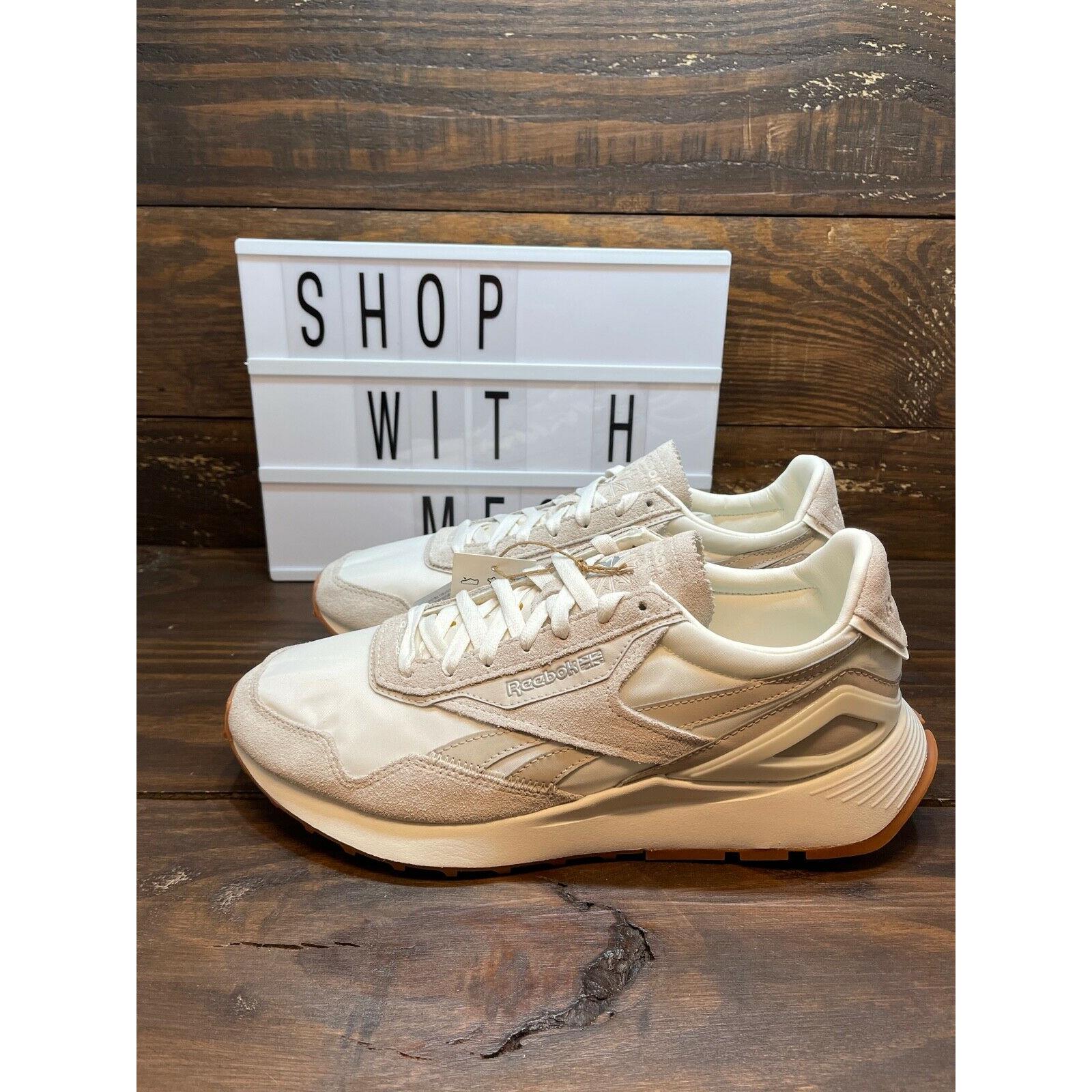 tan reebok shoes