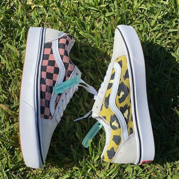 vans comfycush leopard