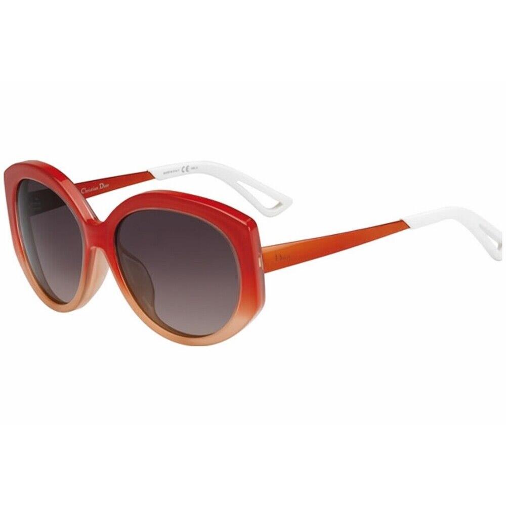 Christian Dior- Diorextasef KW5 Orange/mauve Grey Sunglasses