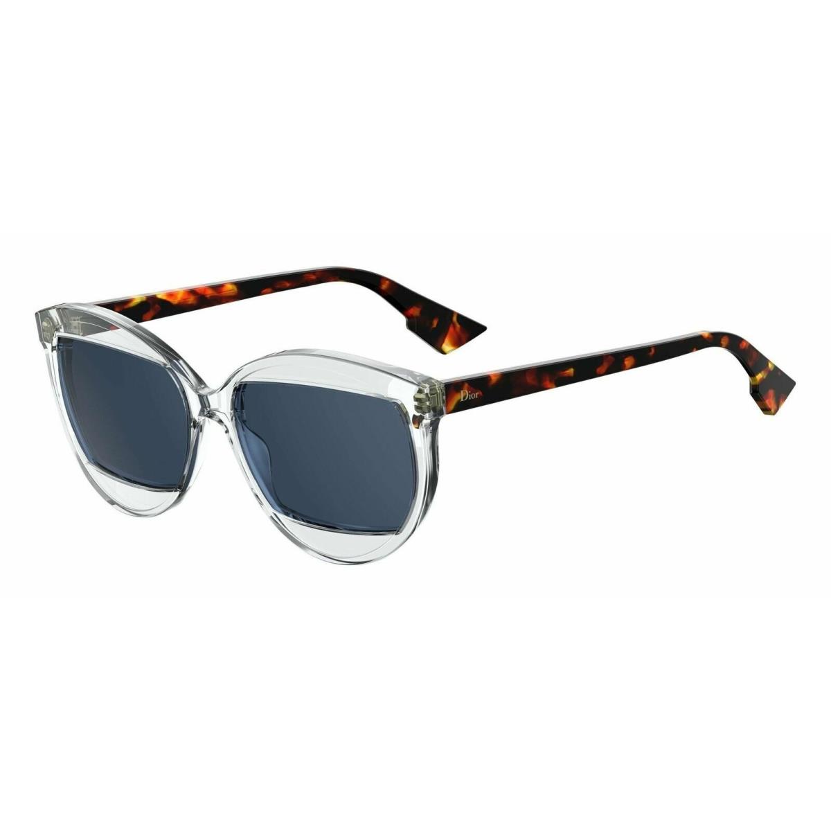 Christian Dior- DIORMANIA2-0T6V/KU Khaki Havana /blue Avio Sunglasses