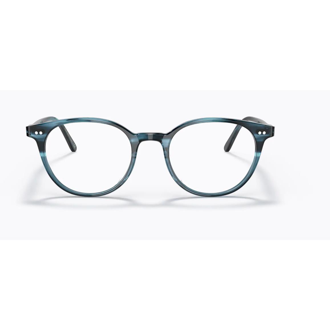 Oliver Peoples 0OV 5429U Mikett 1672 Teal Vsb Round Unisex Eyeglasses