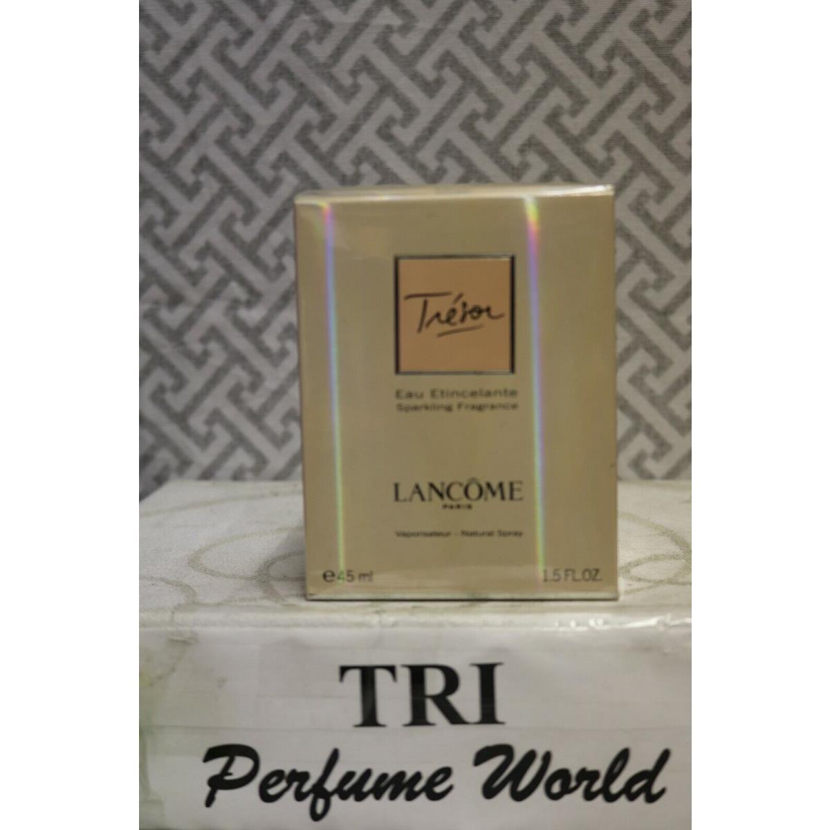 Tresor Lancome Eau Etincelante Sparking Fragrance Women Spray 1.5 Fl. oz