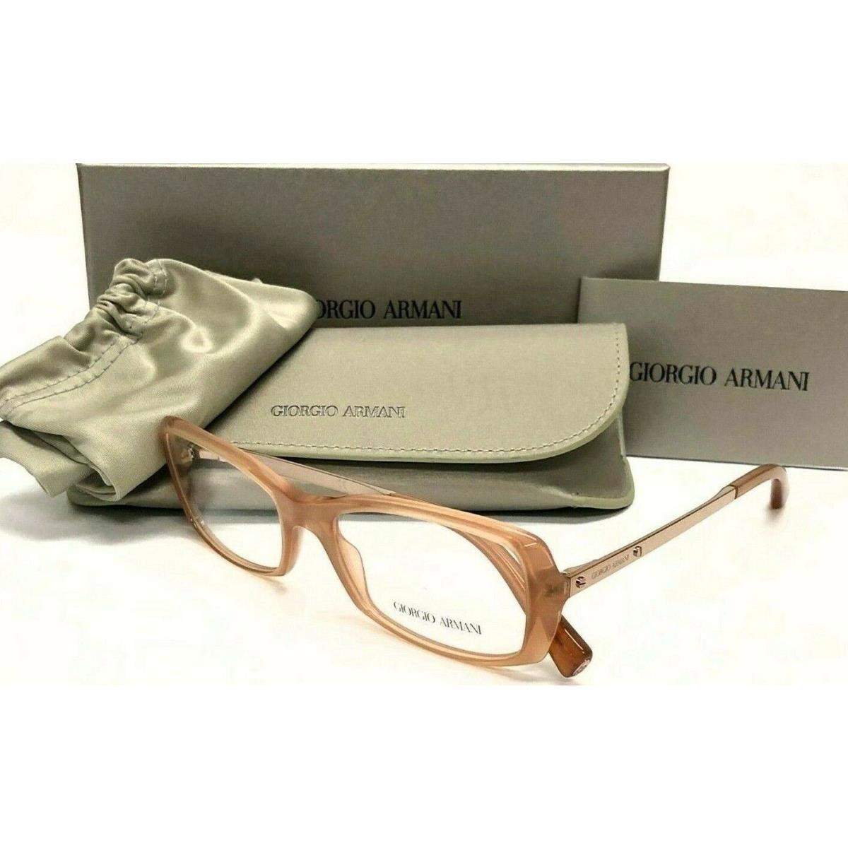 Giorgio Armani eyeglasses  - Opal Peach Frame 2